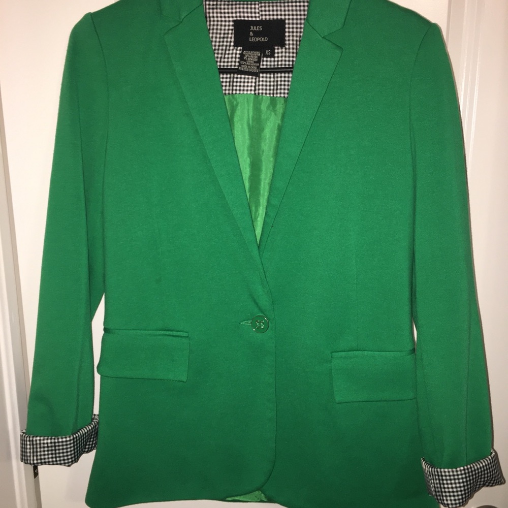 Green Jules and Leopold Blazer